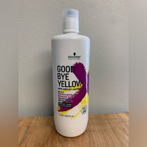Goodbye yellow Schwartzkopf liter shampoo
